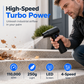 🥳2026 HOT SALE🥳💞50K+ SOLD! 🍂💨 50% OFF! Handheld Cordless Turbo Fan – 8W/11W high-speed airflow clears leaves, debris & powdery snow. Rechargeable & lightweight! 🛡️✅