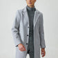 ⏳Limited-time 50% off⏰Men's Classic Single Row Buckle Solid Color Jacket - Timeless Daily Essential🧥
