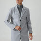 ⏳Limited-time 50% off⏰Men's Classic Single Row Buckle Solid Color Jacket - Timeless Daily Essential🧥