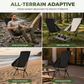 Rock Anywhere Instantly! No-Sag 113kg Foldable Camping Chair