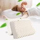 Latex Pillow Slow Rebound Memory Foam Pillow Cervical Protection Pressure Relief for Side Back Tummy Sleepers