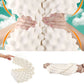 Latex Pillow Slow Rebound Memory Foam Pillow Cervical Protection Pressure Relief for Side Back Tummy Sleepers