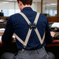 ⏳Time-Limited Special⏰ Men's X-Back Suspenders with Hook Clips – Adjustable & Heavy-Duty