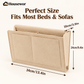 🛏️50% OFF NOW! Bedside Hanging Storage Bag‑Multi‑Pocket Bed Caddy Organizer, Felt Hanging Pouch for Dorm Bunk Bed Hold Tablet Book Phone Stationery