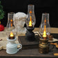 ✨ 🕯️LED Vintage Kerosene Lamp Electronic Swing Candle🔥