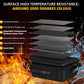 🎁 Hot Sale 49% OFF 🔥Fireproof Document Safe Box - 1pc, Water Resistant, Portable Lock Box for Certificates, Laptop, Passports