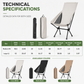 Rock Anywhere Instantly! No-Sag 113kg Foldable Camping Chair