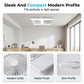 💡 2-in-1 LED Ceiling Fan Light – Dual Cooling, Ultra Bright, Tool-Free Install 🌀