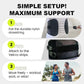 🩹 LIMITED-TIME 50% OFF! 💥 Lower Back Support Belt – Targeted Relief, Lightweight, Adjustable 🧘