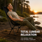 Rock Anywhere Instantly! No-Sag 113kg Foldable Camping Chair