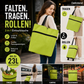 🔥2-in-1 Foldable Shopping Cart