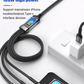 🔥⚡Transparent Luminous 3-in-1 Super Fast Charging Cable