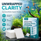🐠 BUY 1 GET 1 FREE! ✨ AQUARIUM CLARIFYING SHEETS - Crystal Clear Water in 24 Hours, Removes Odors and Impurities, Safe for All Fish and Plants 🌿🔮