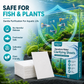 🐠 BUY 1 GET 1 FREE! ✨ AQUARIUM CLARIFYING SHEETS - Crystal Clear Water in 24 Hours, Removes Odors and Impurities, Safe for All Fish and Plants 🌿🔮