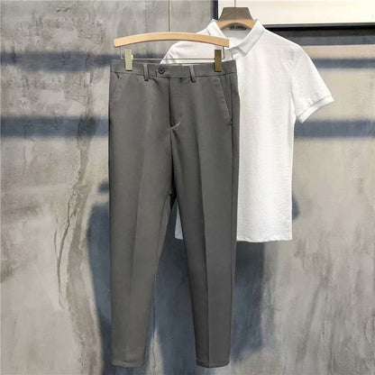 Solid Slim Fit Formal PANTS — 💐Spring Sale 50% Off🎉