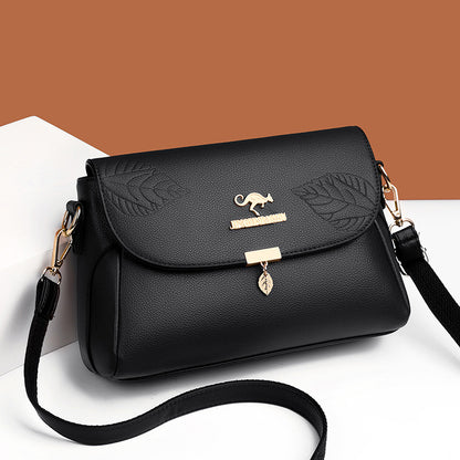 Exquisite Gifts - New Fashion Multi-Layer Women's Leather Bag