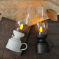 ✨ 🕯️LED Vintage Kerosene Lamp Electronic Swing Candle🔥