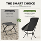 Rock Anywhere Instantly! No-Sag 113kg Foldable Camping Chair