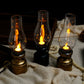 ✨ 🕯️LED Vintage Kerosene Lamp Electronic Swing Candle🔥