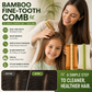 🎋 50% OFF! Bamboo Styling Double-Sided Fine Teeth Comb | Removes Lice & Dandruff | Ergonomic Grip | All Hair Types | For Adults, Kids & Pets 🌿✨