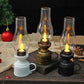 ✨ 🕯️LED Vintage Kerosene Lamp Electronic Swing Candle🔥