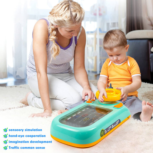 🎅🎁 Limited Time 59% OFF⏳New Driving Steering Wheel Toy🚗