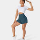 ✨️2025 Hot Sale 49% OFF🥰High Waisted 2-in-1 Yoga Shorts & Side Pockets
