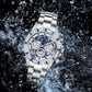 🔎【Precision Craftsmanship】⌚TINAIBIN Twelve Zodiac Signs & Starry Sky Diamond Automatic Skeleton Men's Watch
