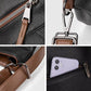 Large Capacity PU Leather Bucket Bag