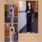 Simple Buttoned Flowy Blazer Suit（50% OFF）