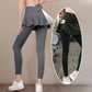 Fake Two-piece Double Pocket Yoga Pants
