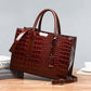 👜[Women's gift] Crocodile print handbag