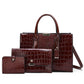 👜[Women's gift] Crocodile print handbag