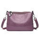 Fashionable shoulder bag with a crocodile print