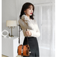 👜High-Quality PU Crossbody Bag with Doll Decor