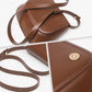 Women's Classic PU Crossbody Bag with Storage Bag & Gift Box