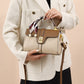 Elegant Color-blocked Handbag For Women