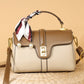 Elegant Color-blocked Handbag For Women