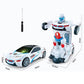 📢📢50% OFF !! ⏰ Electric Universal Deformation Police Toy Car – Auto Transform, Gesture Control, 2.4G Remote ✨