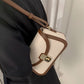 Fashion Underarm Shoulder Bag Purse with Zipper