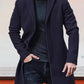 ⏳Limited-time 50% off⏰Men's Classic Single Row Buckle Solid Color Jacket - Timeless Daily Essential🧥
