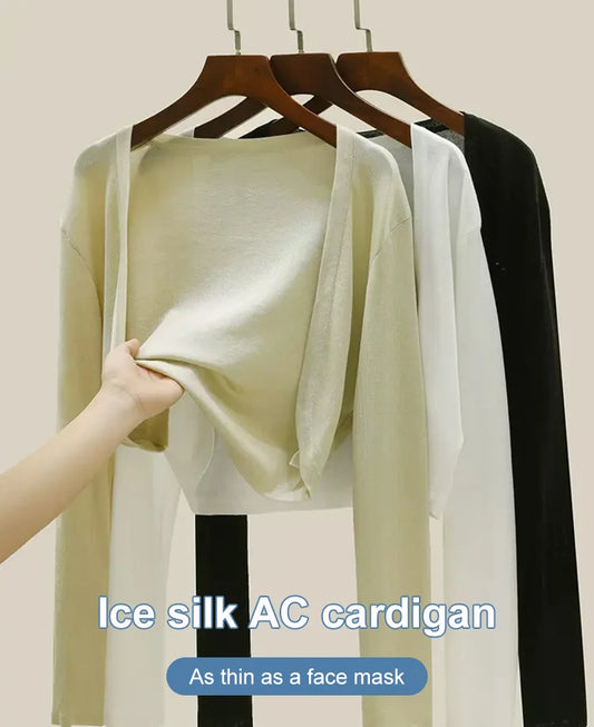 🎁 Hot Sale 50% OFF 🔥Ice Silk Cardigan Air Conditioning Shirt