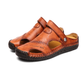 ✨Big price reduction！🔥✨Large Size Soft Leather Men's Breathable Outdoor Sandals