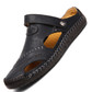✨Big price reduction！🔥✨Large Size Soft Leather Men's Breathable Outdoor Sandals