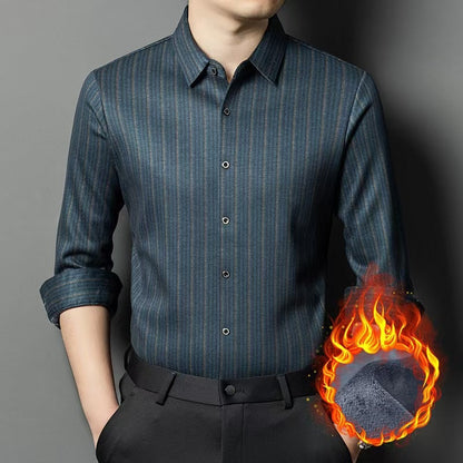 🔥NEW YEAR HOT SALE - 50% OFF🔥Men's Thermal Warm Button Down Shirt