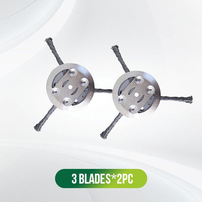 🔥Thread trimmer replacement head，Steel wire grass cutting head