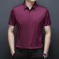❄️Men's Casual Business Short Sleeve Lapel Shirt