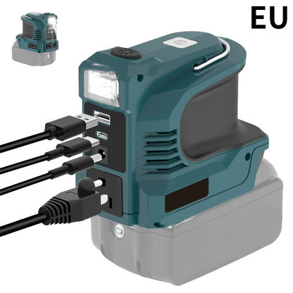 🔥Compact DC to AC Inverter - Suitable for cars, motorhomes, outdoor use, and summer houses