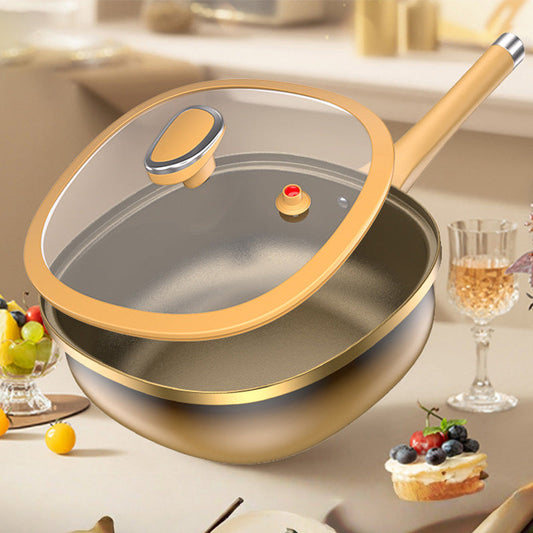 🧑‍🍳Michelin Chef Recommended🏆 50% OFF NOW! ✨ 12in Titanium Alloy Non-Stick Pot - Healthy Cooking Without Chemicals, Dishwasher Safe & Cool-Touch Handles 🔥📦