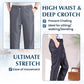 Stretch Comfort High Waist Ice-Silk Pants